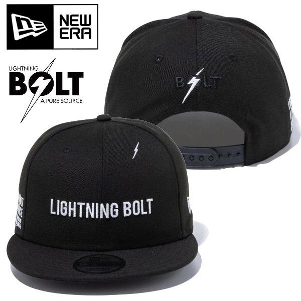 ニューエラ NEW ERA 9FIFTY LIGHTNING BOLT 35％OFF ライトニングボルト ブランドネーム ブラック ユニセックス メンズ 950 レディース 正規品 新品 帽子 キャップ 格安販売中