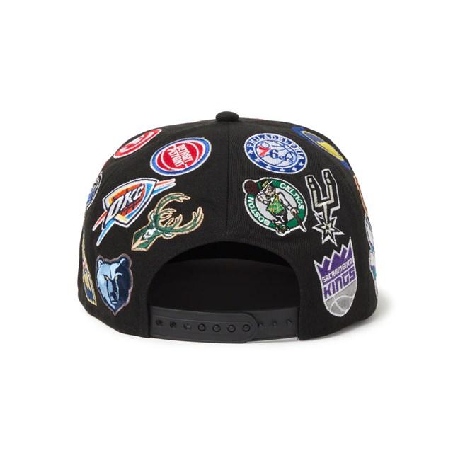 ニューエラ　NBA オールチームロゴ　キャップ　9FIFTY ロゴ 帽子 NEW ERA（ニューエラ） キャップ 帽子 9FIFTY Team Logo Allover NBA
