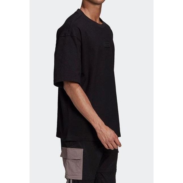 アディダス オリジナルス adidas Originals オーバーサイズ シリコンバッジ Tシャツ 半袖 シンプル メンズ レディース  ユニセックス