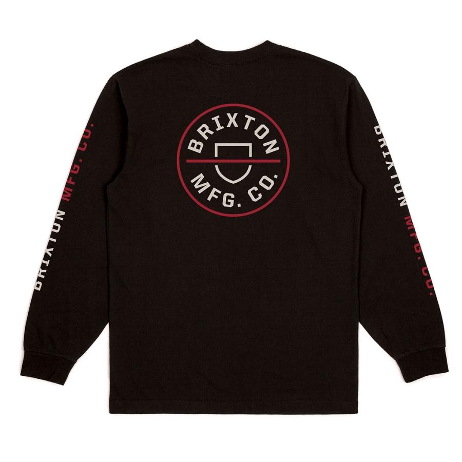 BRIXTON（ブリクストン） BRIXTON CREST L/S TEE クレスト 長袖 ロンT 