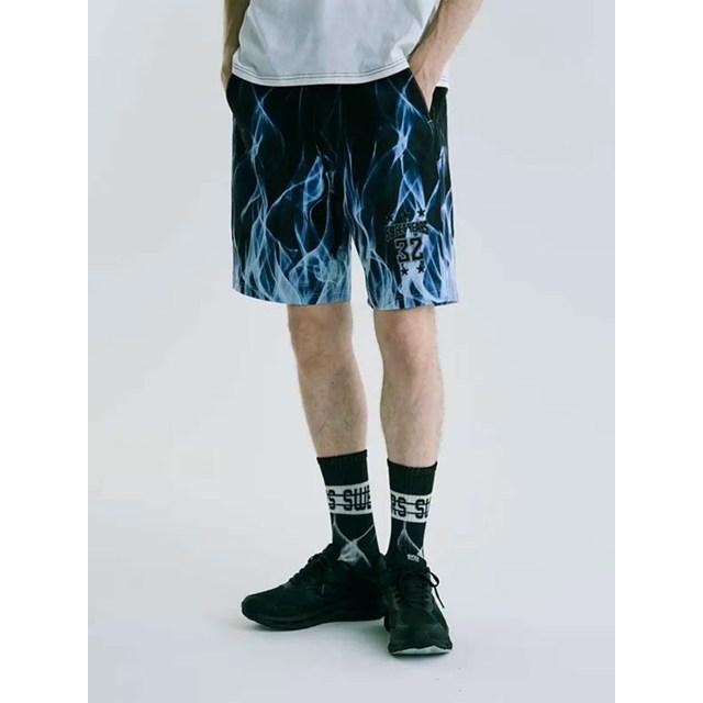新品 SY32 by SWEET YEARS ショートパンツ　ブルー　 L SY32 by SWEET YEARS（エスワイサーティトゥバイスィートイヤーズ