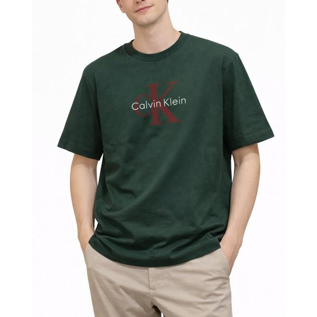 Calvin Klein（カルバン・クライン） モノグラムプリント 半袖Tシャツ
