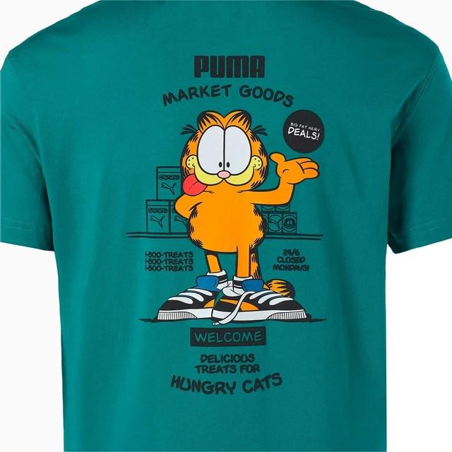 PUMA プーマ puma x GARFIELD グラフィック 半袖 Tシャツ