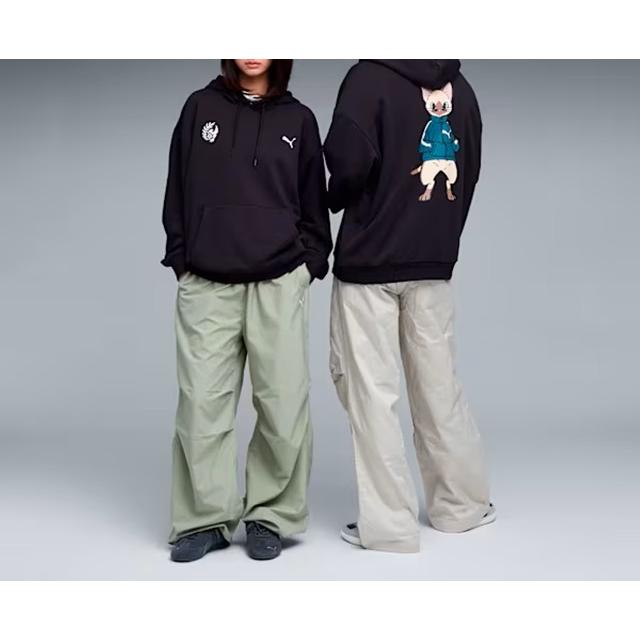 PUMA モンスターハンターワイルズ アイルー フーディ T7 プーマ パーカー ユニセックス PUMA x モンスターハンターワイルズ アイルー フーディ