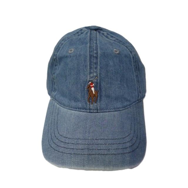 未使用POLO RALPH LAUREN ポロ ラルフ ローレン　デニムキャップ POLO RALPH LAUREN（ポロ・ラルフローレン） ポロ ラルフローレン POLO