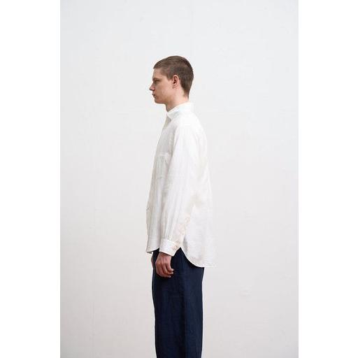 Nigel Cabourn ナイジェルケーボン メンズ BRITISH OFFICERS SHIRT TYPE2 HEMP 長袖シャツ 正規品 80520010003の画像