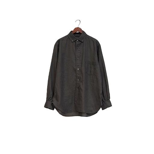 Nigel Cabourn ナイジェルケーボン メンズ BRITISH OFFICERS SHIRT TYPE2 HEMP 長袖シャツ 正規品 80520010003の画像