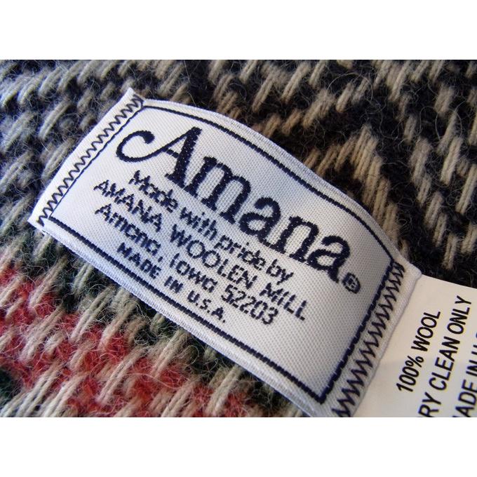 AMANA WOOLEN MILL (アマナウーレンミル) BLANKET ブランケット 