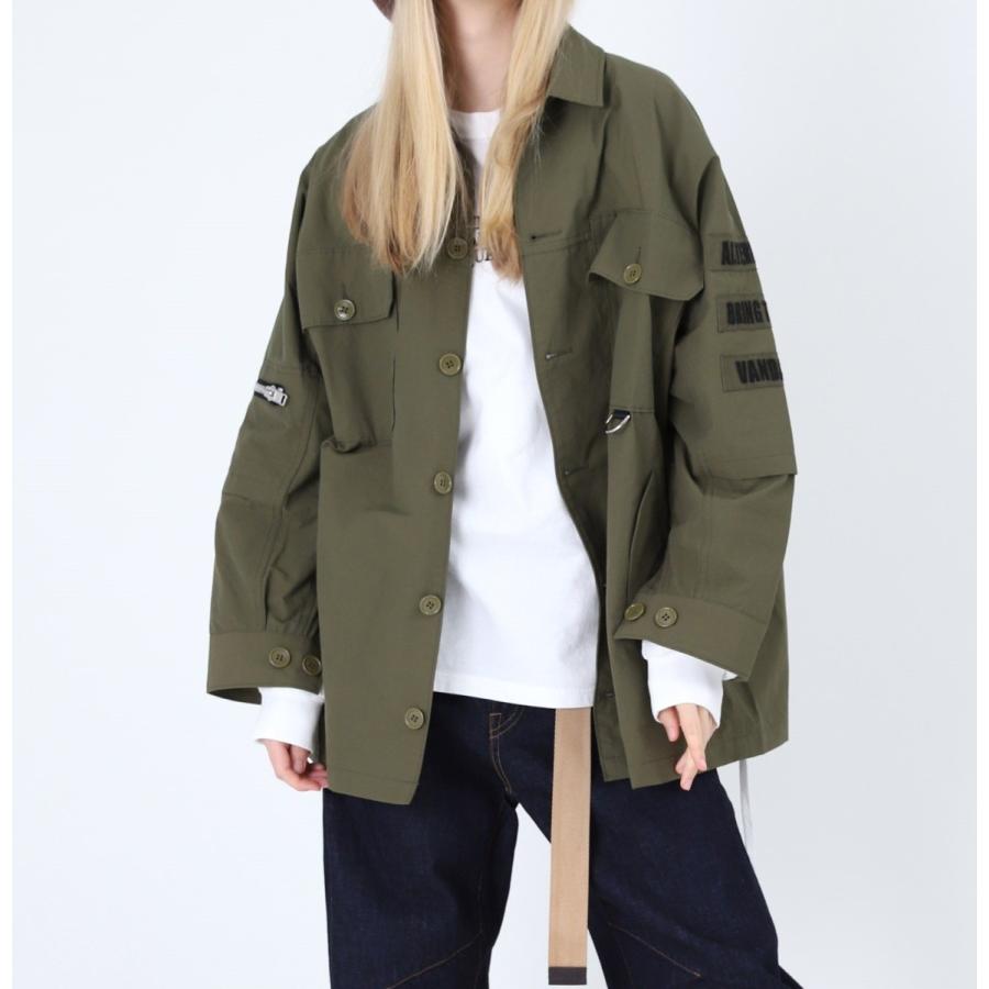 セール Sale アールエヌエー Rna ミリタリー 5ポケット シャツ ジャケット ミリタリージャケット フラップポケット Bigシルエット ブランド レディース B2522 Faithstore 通販 Yahoo ショッピング