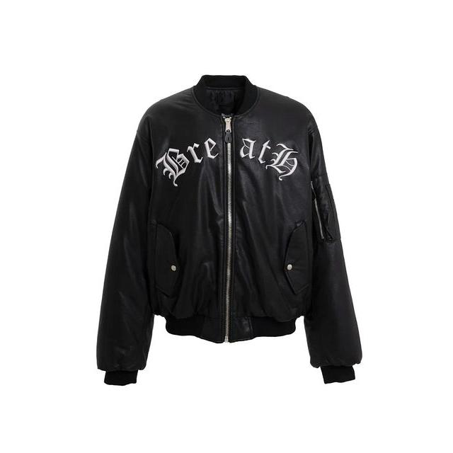 BREATH ブレス x F.M.C.D SYNTHETIC LEATHER BOMBER JACKET BREATH ブレス x F.M.C.D SYNTHETIC LEATHER BOMBER JACKET