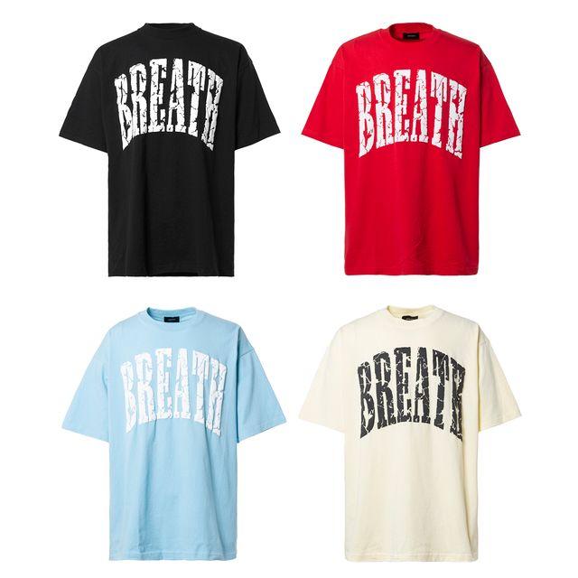 BAD HOP ブランド「BREATH」Tシャツ-