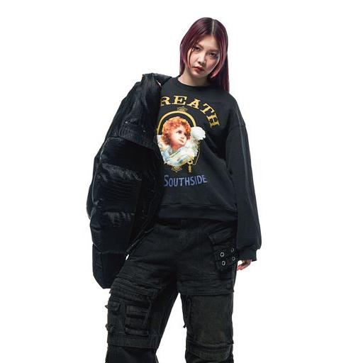 BREATH ブレス SOUTH SIDE ANGEL LOGO CREW SWEAT スウェット BREATH ブレス SOUTH SIDE ANGEL LOGO CREW SWEAT スウェット