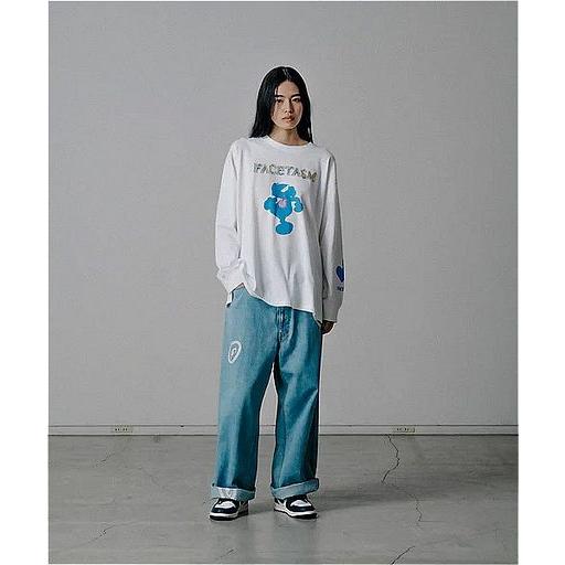 FACETASM（ファセッタズム） FACETASM×CPD Mr.SHIRAI PRINT LONG TEE 