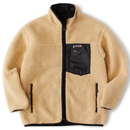 エフエイティー Fat Outus アウタス Altus アルタス ボア ジャケット リバーシブル コラボ 羽織り アウター シンプル ストリート メンズ ブランド F3 Jk01 Faithstore 通販 Yahoo ショッピング