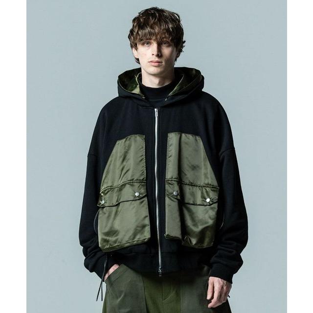 glamb（グラム） セール SALE glamb GB0323CS06 Nylon Switch Hoodie