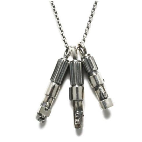 ジャムホームメイド Jam Home Made Star Wars Lightsaber Necklace 3peace スターウォーズ コラボ ネックレス ライトセーバー シルバー アクセサリー Jswnc05s Faithstore 通販 Yahoo ショッピング