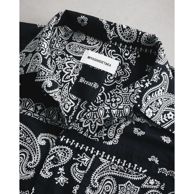 BREATH ブレス × MIYAGI HIDETAKA BANDANA S/S SHIRT ミヤギ BREATH ブレス × MIYAGI HIDETAKA BANDANA S/S SHIRT ミヤギ