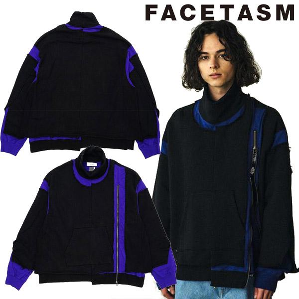 FACETASM ファセッタズム LAYERD DECONSTRUCTED SWEAT MKS-SW-M01 