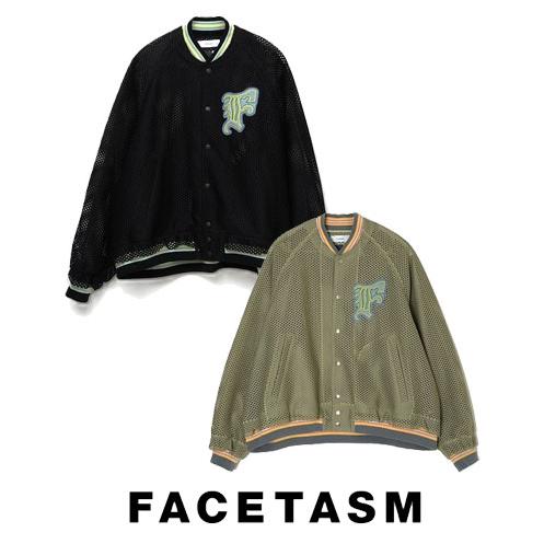 FACETASM（ファセッタズム） FACETASM MESH STADIUM JACKET NAT-JK-M08