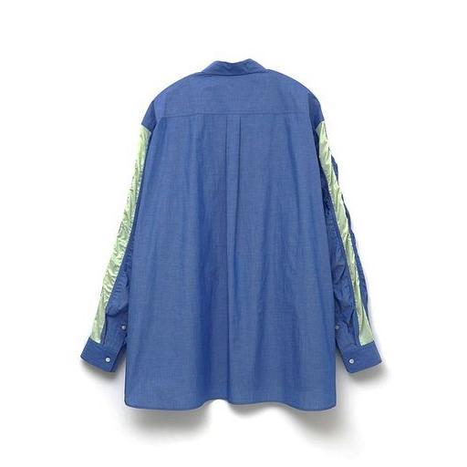 FACETASM ファセッタズム SLEEVE PANEL BIG HEART SHIRT NAT-SH FACETASM ファセッタズム SLEEVE PANEL BIG HEART SHIRT NAT-SH