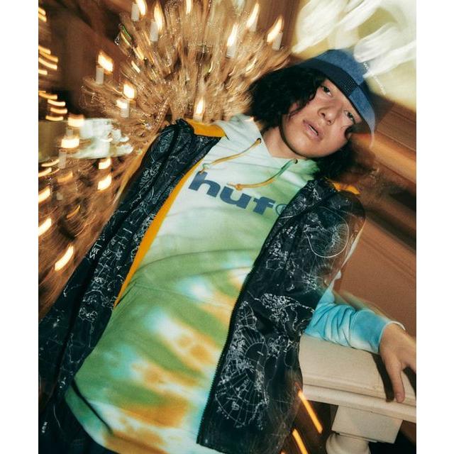 HUF ハフ LO-FI TIEDYE P/O HOODIE ローファイ タイダイ