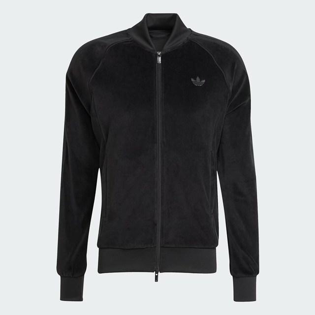 新品未使用 adidas アディダス ベロア トラックジャケット XS 中古・古着通販】adidas (アディダス) ベロアトラックジャケット