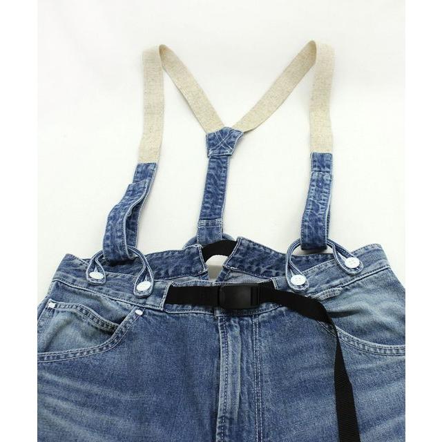 NOKO/ RNA N ⿻ ビッグパンツ サスペンダー ワイドデニム RNA-N（アールエヌエーエヌ）の「＜予約＞デニムワイドワーク