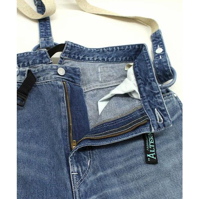 RNA アールエヌエー サスペンダーワークパンツ ボトム デニム