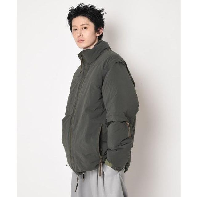 スーパーサンクス SUPERTHANKS 3way無地 中綿ブルゾン Extende puffer jacket アウター ブルゾン ベスト 半袖 防寒 ブランド 正規品 ユニセックス｜faithstore2017｜04