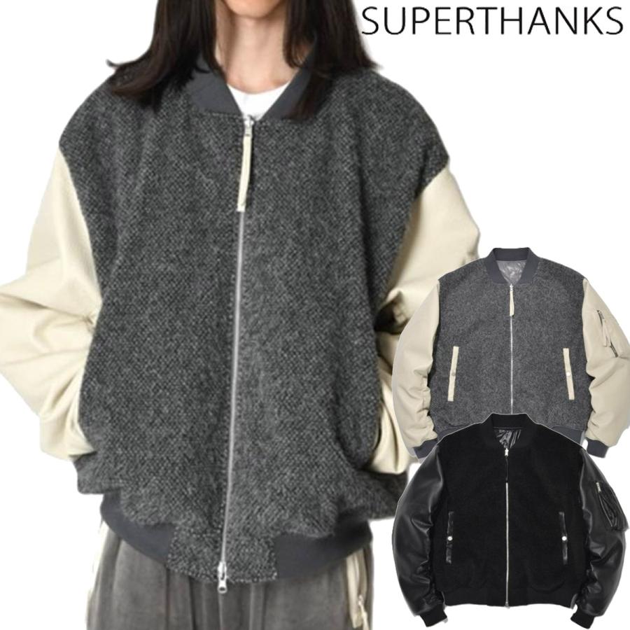 SUPERTHANKS MA-1 フライトジャケット リバーシブル SUPERTHANKS（スーパーサンクス） 【予約】SUPERTHANKS リバーシブル