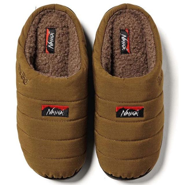 【新品】ナンガ×スブ　タキビ　ウィンターサンダル　サイズ0  CHA チャコール NANGA（ナンガ） NANGA×SUBU TAKIBI WINTER SANDAL チャコール 0サイズ