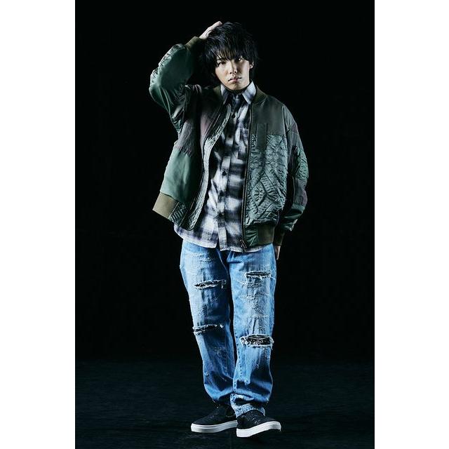 ゼファレン Zephyren SWITCHING MA-1 KHAKI アウター ジャケット