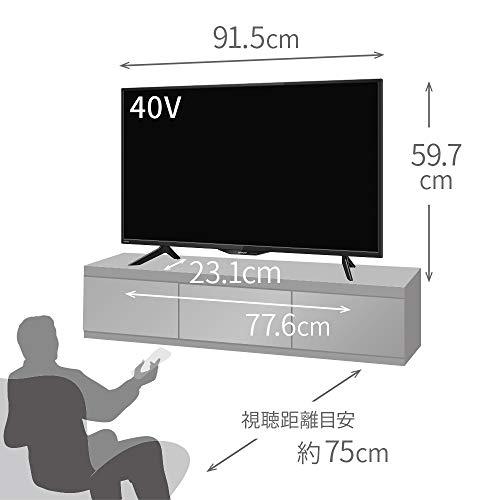 シャープ 40V型 4K チューナー内蔵 液晶 テレビ AQUOS HDR対応 4T ...