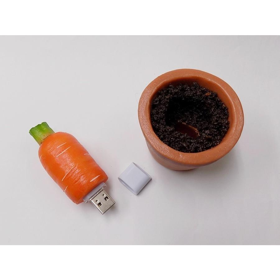植木鉢：人参 USBメモリ 16GB｜fakefoodjapan｜02