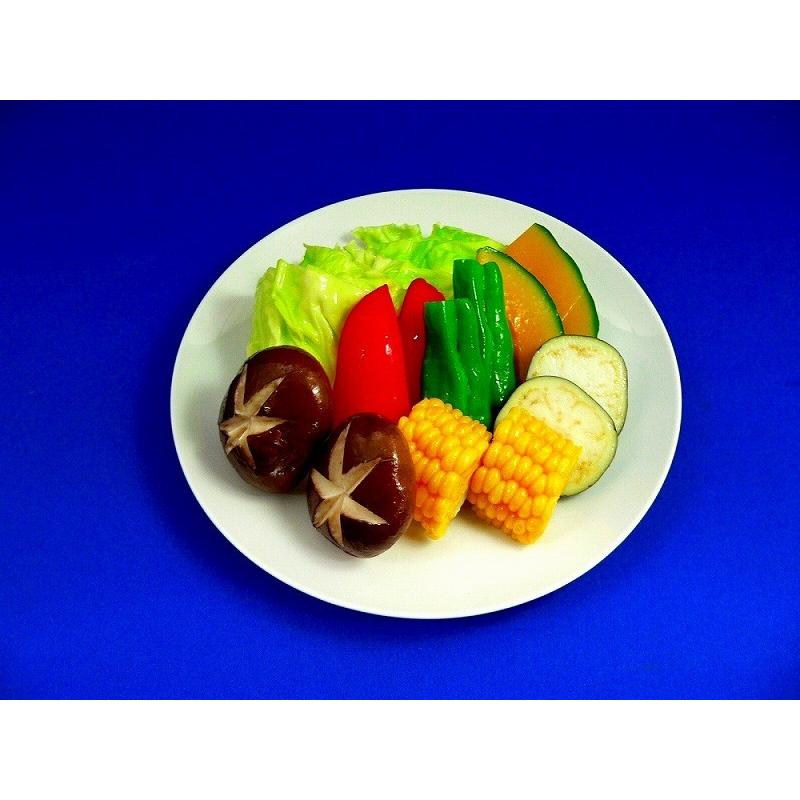 焼肉用焼野菜 食品サンプル