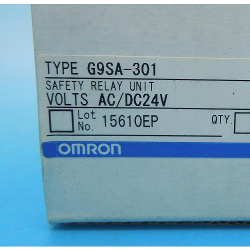 G9SA-301 AC/DC24V セーフティ・リレーユニット オムロン 未使用