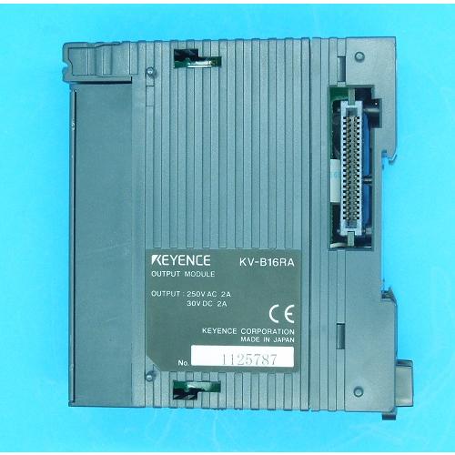 KV-B16RA 16点端子台リレー出力 キーエンス ランクB中古品 : FA機器の