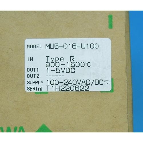 MU5-016-U100 ユニバーサル温度変換器 横河電機 ランクS中古品 MU5-016-U100 ユニバーサル温度変換器 横河電機 ランクS中古品
