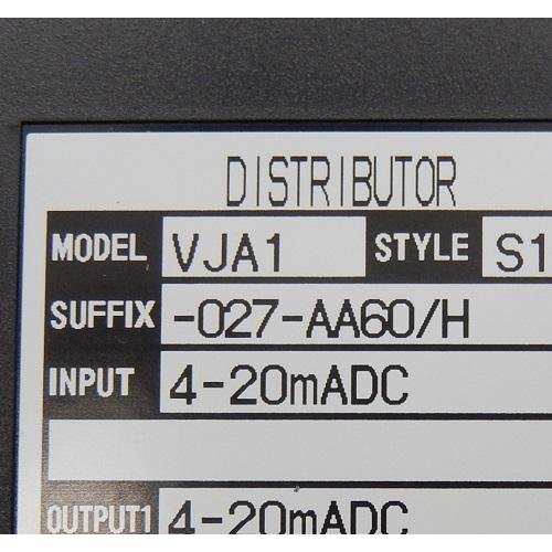 VJA1-027-AA60/H ディストリビュータ 横河電機 ランクS中古品 : FA機器