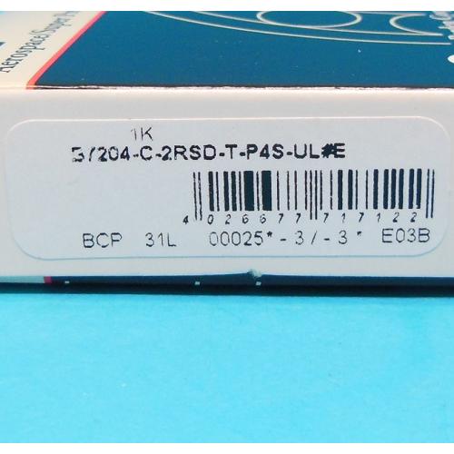 B7204-C-2RSD-T-P4S-UL#E スピンドル軸受 FAG 未使用品 - 通販
