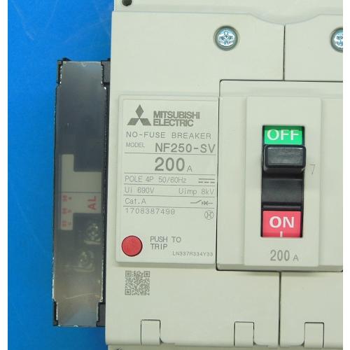NF250-SV 4P200A AL SHT SLT ノーヒューズ遮断機 三菱電機 未 NF250-SV 4P200A AL SHT SLT ノーヒューズ遮断機 三菱電機 未