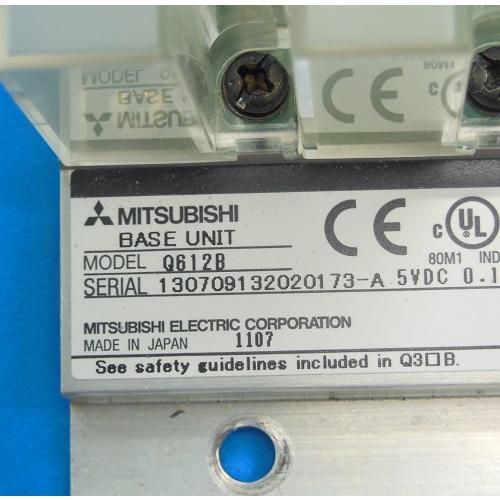 Q612B 増設ベースユニット 三菱電機 ランクB中古品 : FA機器のワイデン ヤフー店 - 通販 - Yahoo!ショッピング