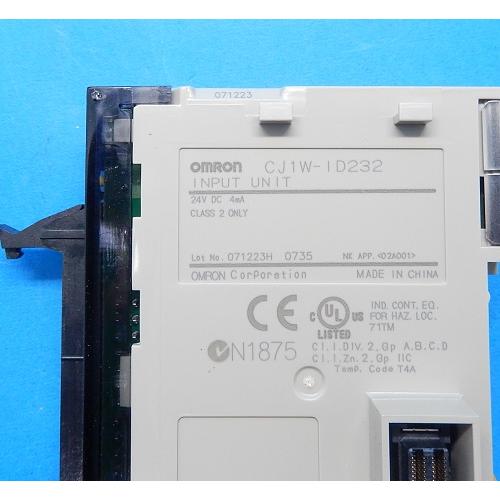 CJ1W-ID232 DC入力ユニット オムロン ランクB中古品 : FA機器の