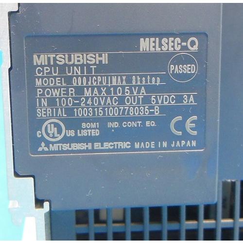 Q00JCPU ベーシックモデルQCPU 三菱電機 ランクB中古品 : FA機器の
