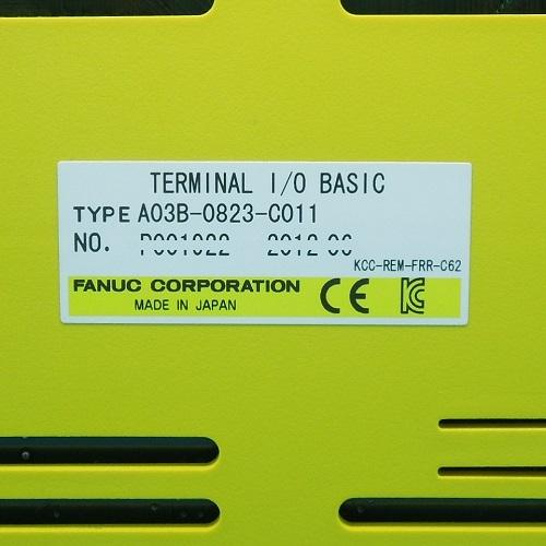 A03B-0823-C011 ターミナルI/OモジュールBASIC FANUC ランクB A03B-0823-C011 ターミナルI/OモジュールBASIC FANUC ランクB