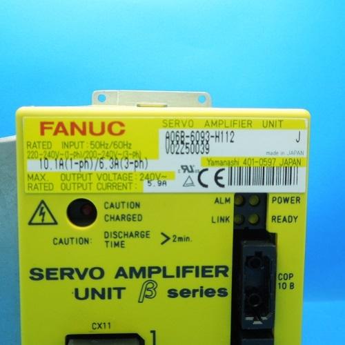 A06B-6093-H112 サーボアンプユニット FANUC ランクB中古品 : FA機器の 