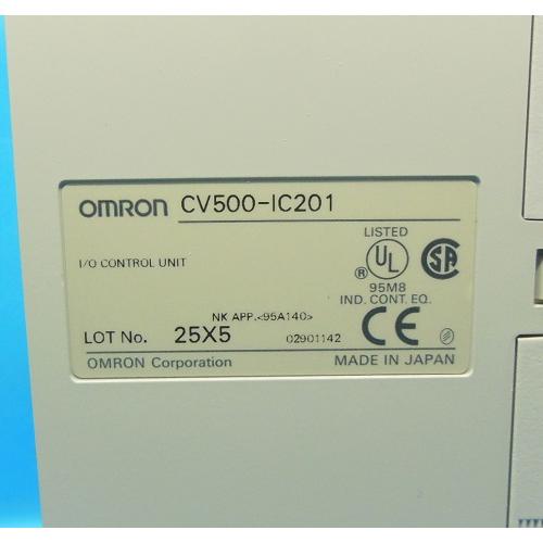 CV500-IC201 I/Oコントロールユニット オムロン ランクS中古品 CV500-IC201 I/Oコントロールユニット オムロン ランクS中古品
