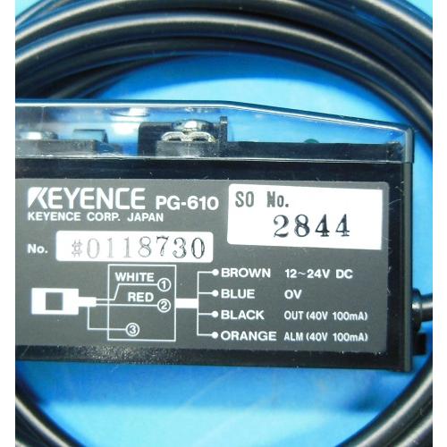 PG-610　光学式通過センサアンプユニット　キーエンス　未使用品_2