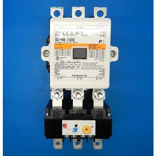 SW-N6 コイル100V 85-125A 2a2b 電磁開閉器 富士電機 未使用品 SW-N6 コイル100V 85-125A 2a2b 電磁開閉器 富士電機 未使用品