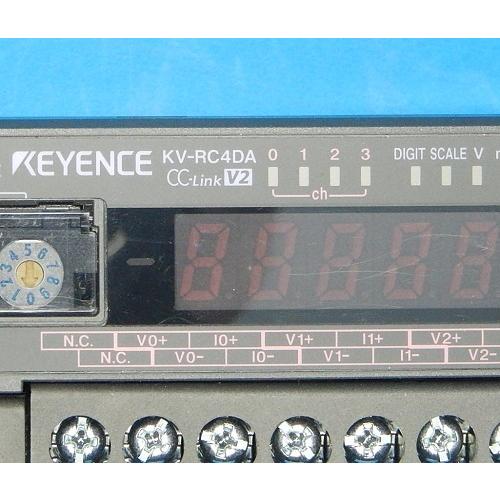 Keyence KV-RC4DA (4点セット)通電確認済み
